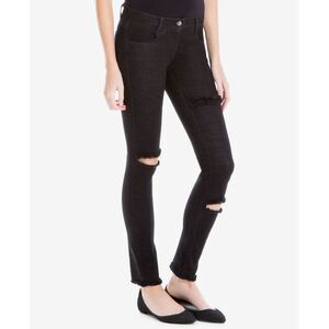 Max Studio London Distressed Skinny Jeans